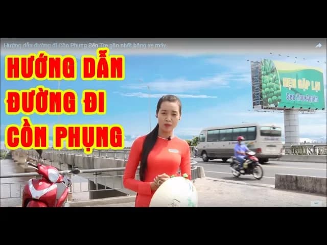 Video hướng dẫn đường đi bằng xe máy